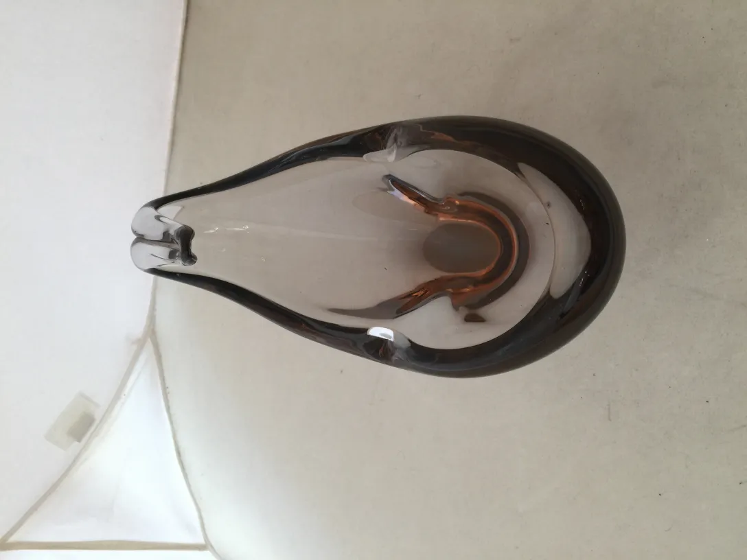 cristal de murano élégant en forme distinctive avec des décorations