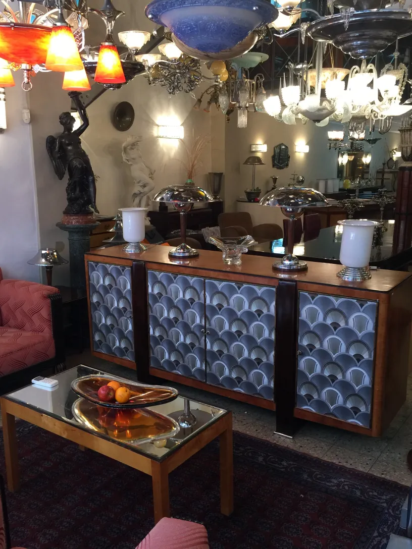 vetro di murano antico decorativo con forme colorate