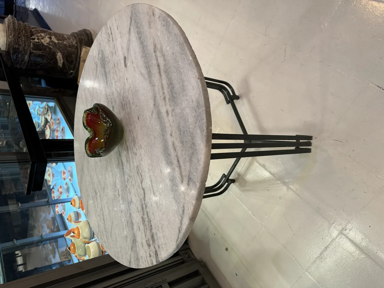 antike murano glas dekoration mit bunten formen