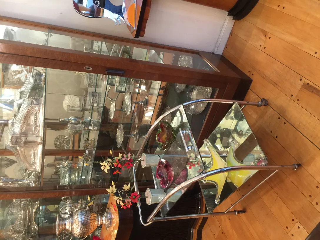 Cristal de Murano ancien dans un cadre décoratif