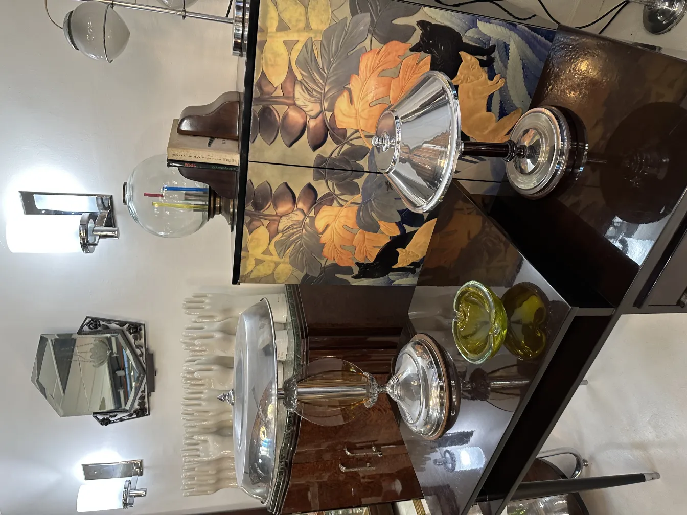 Murano-Glas in eleganter antiker Dekoration