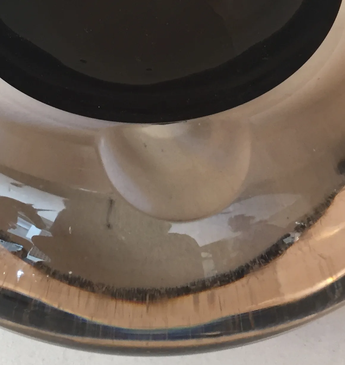 antico vetro di murano con dettagli decorativi