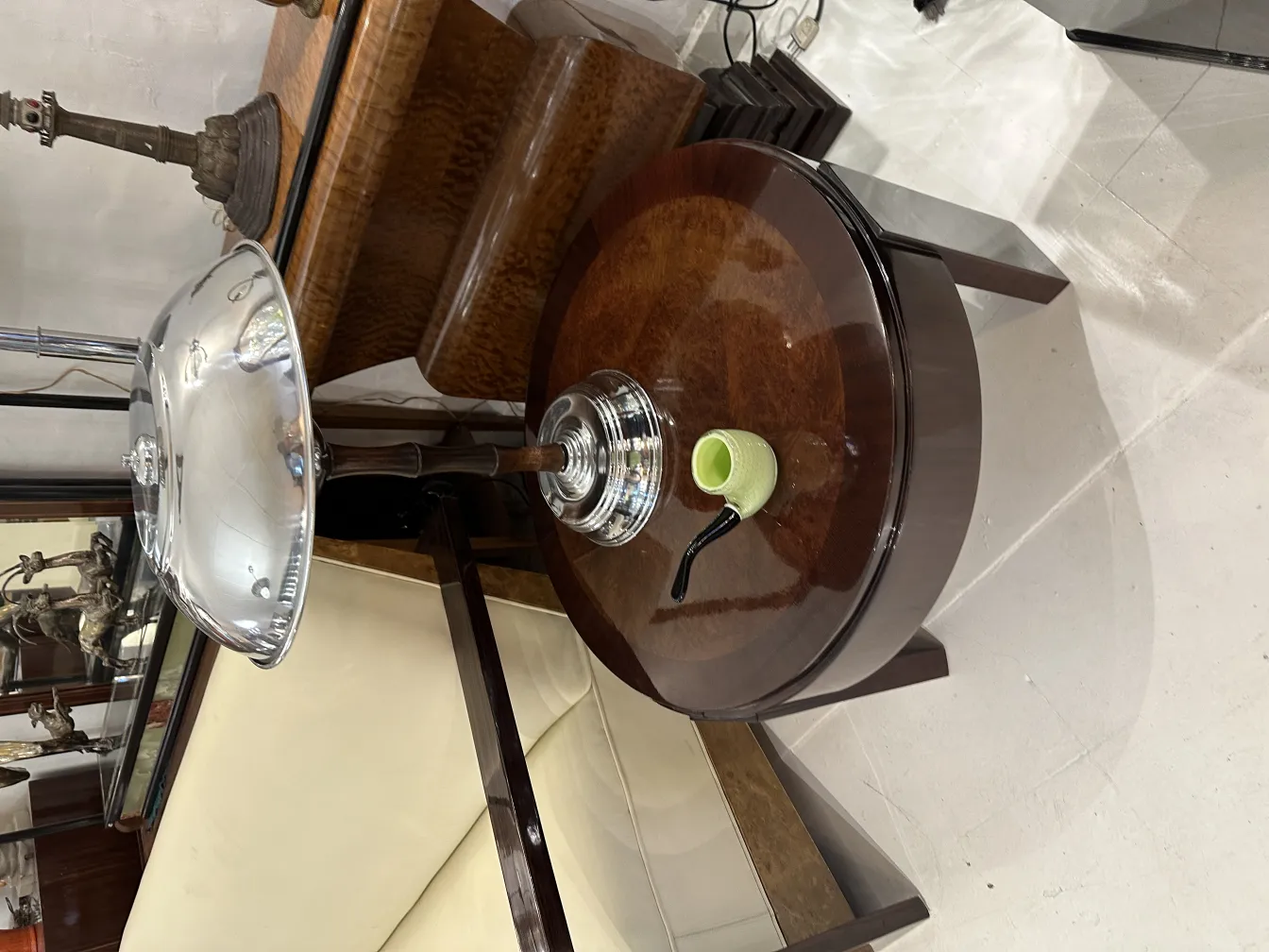 antikes murano glas dekorativ auf tisch