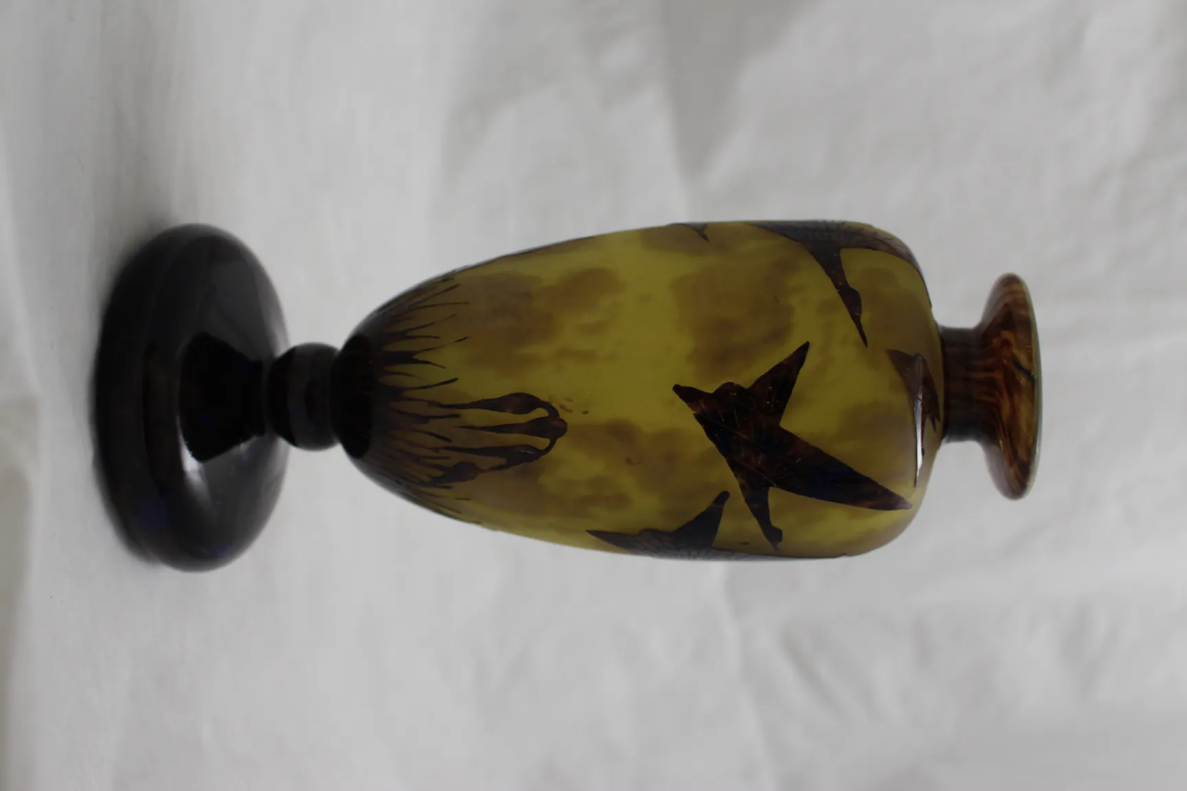 서명된 고대 유리잔(Le Verre) 새 디자인