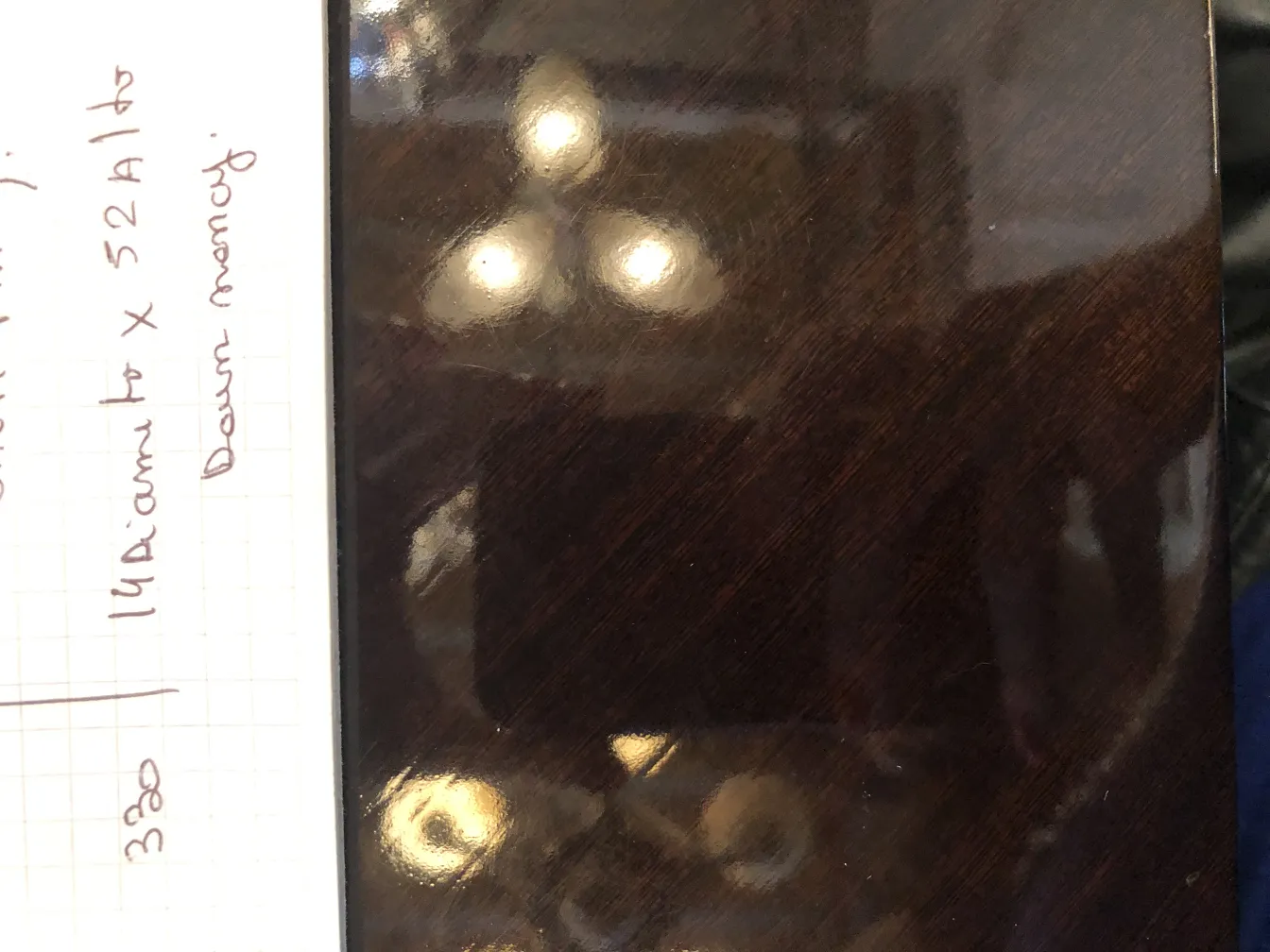 verre ancien signé de Daum Nancy, cadre élégant