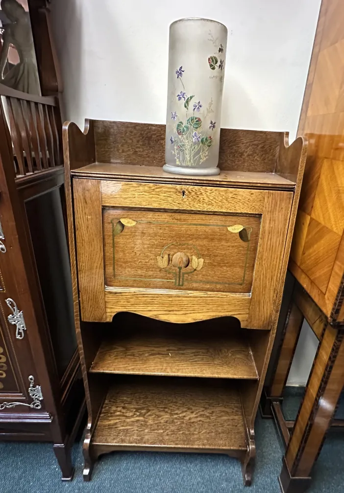 vidro assinado daum nancy com desenho de flores, antiquidade