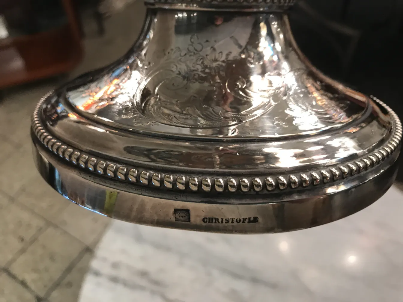 2 candélabres anciens au design élégant art nouveau