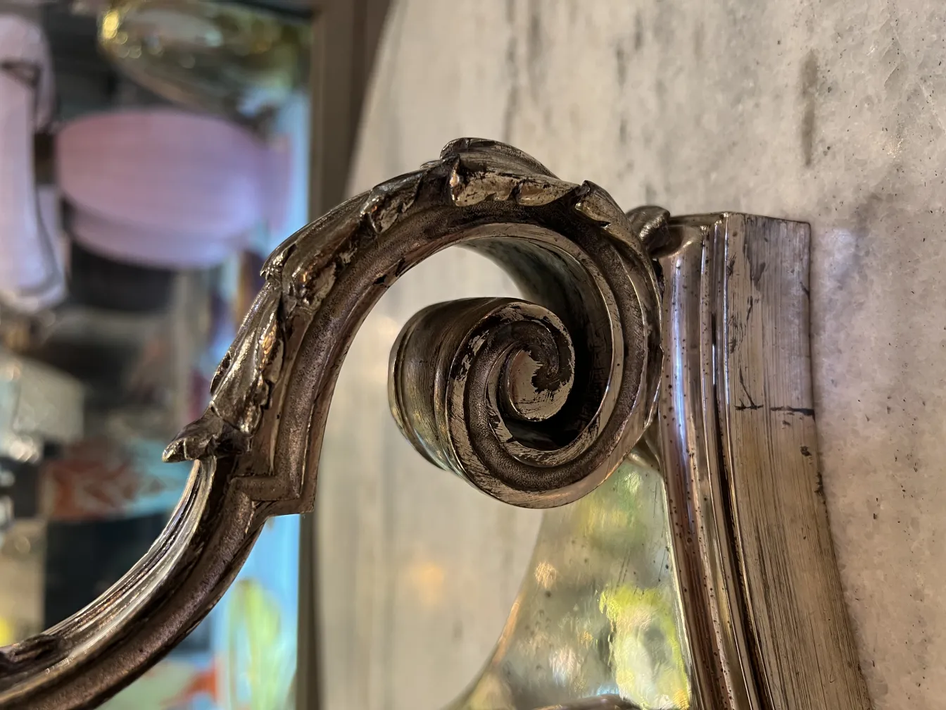 antique vase with spiral details and decorative art