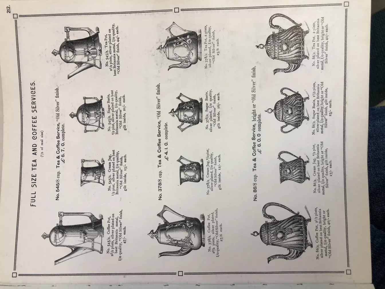 juego de té WMF antiguo con tetera decorativa y tazas clásicas