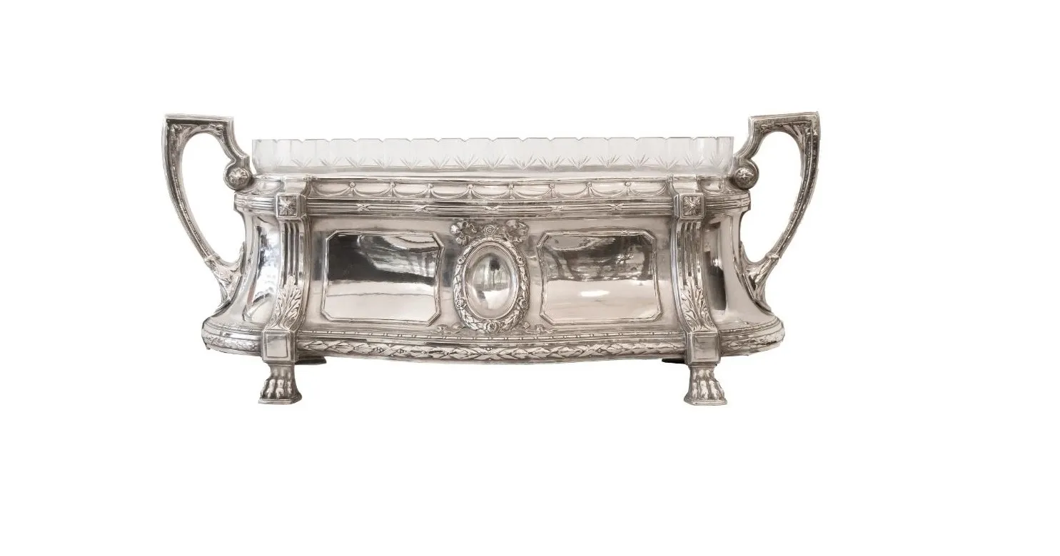 antique centerpiece with intricate details and elegant design