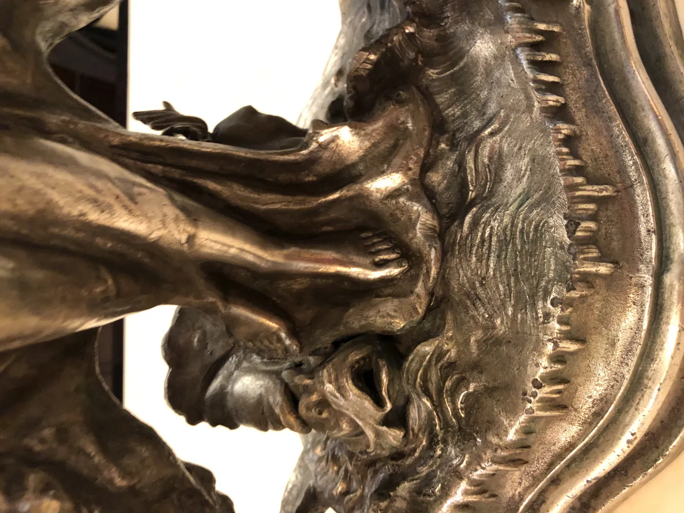 antique decorative centerpiece with intricate details