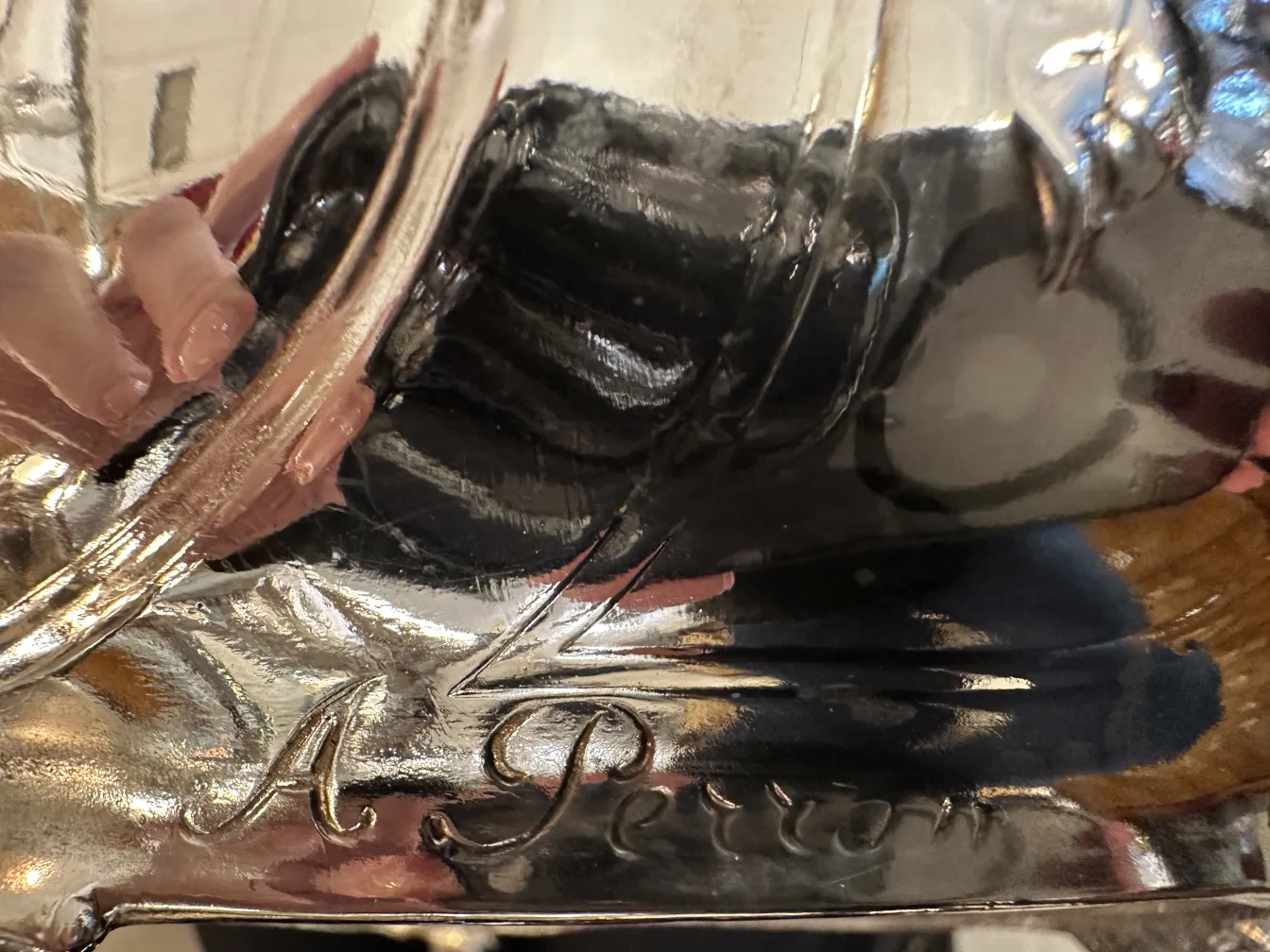 antique planter with elegant decorative design