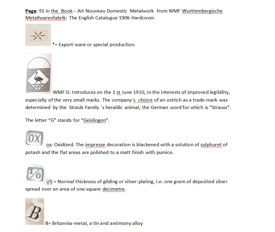 jardinera antigua WMF con diseño elegante, rodeada de flores