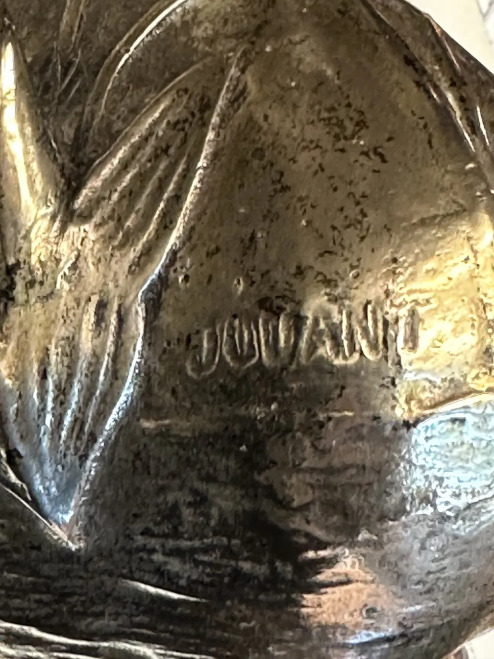 古老水瓶的表面装饰细节