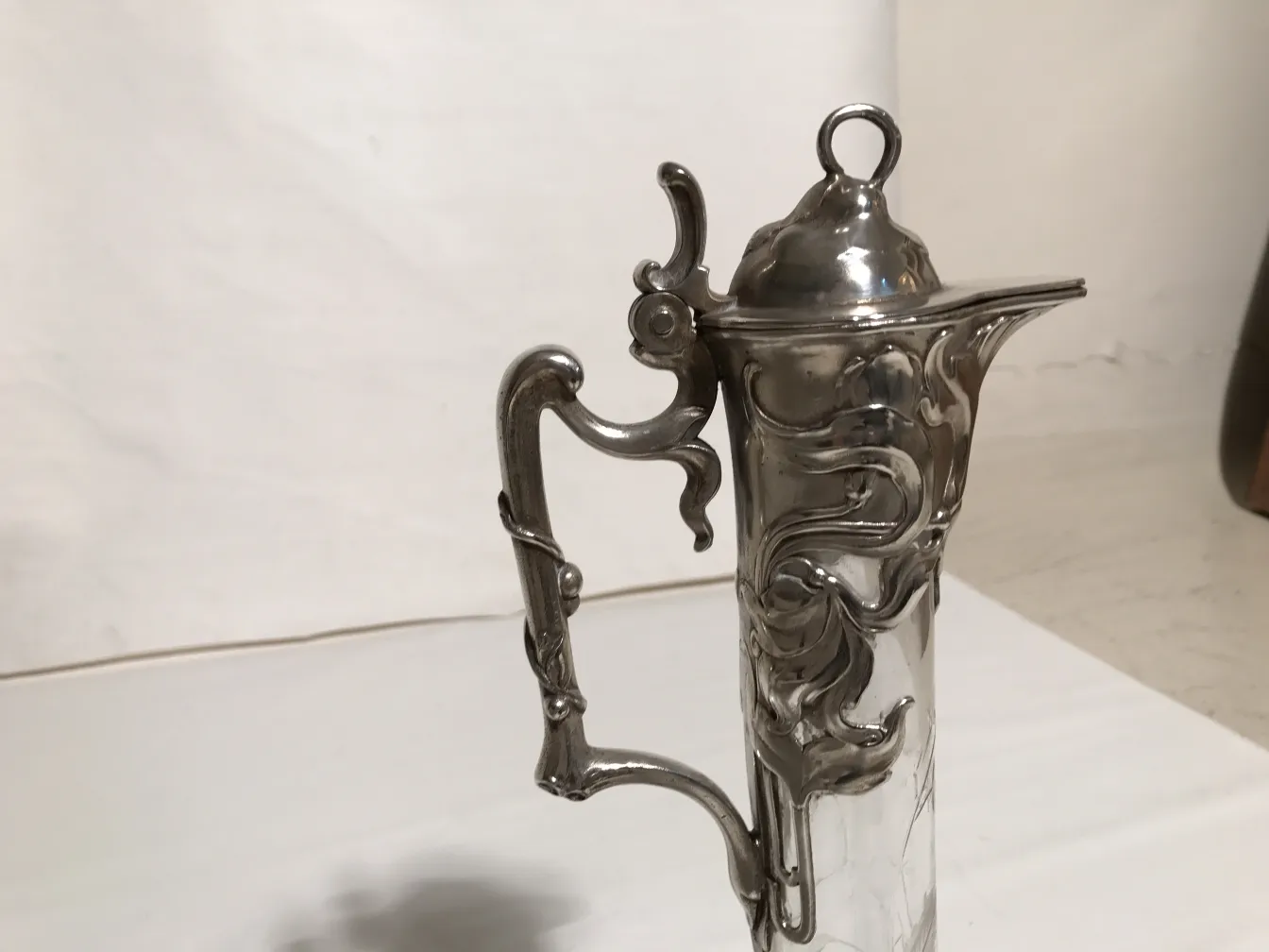 Two antique jars wmff featuring a distinctive and elegant design.