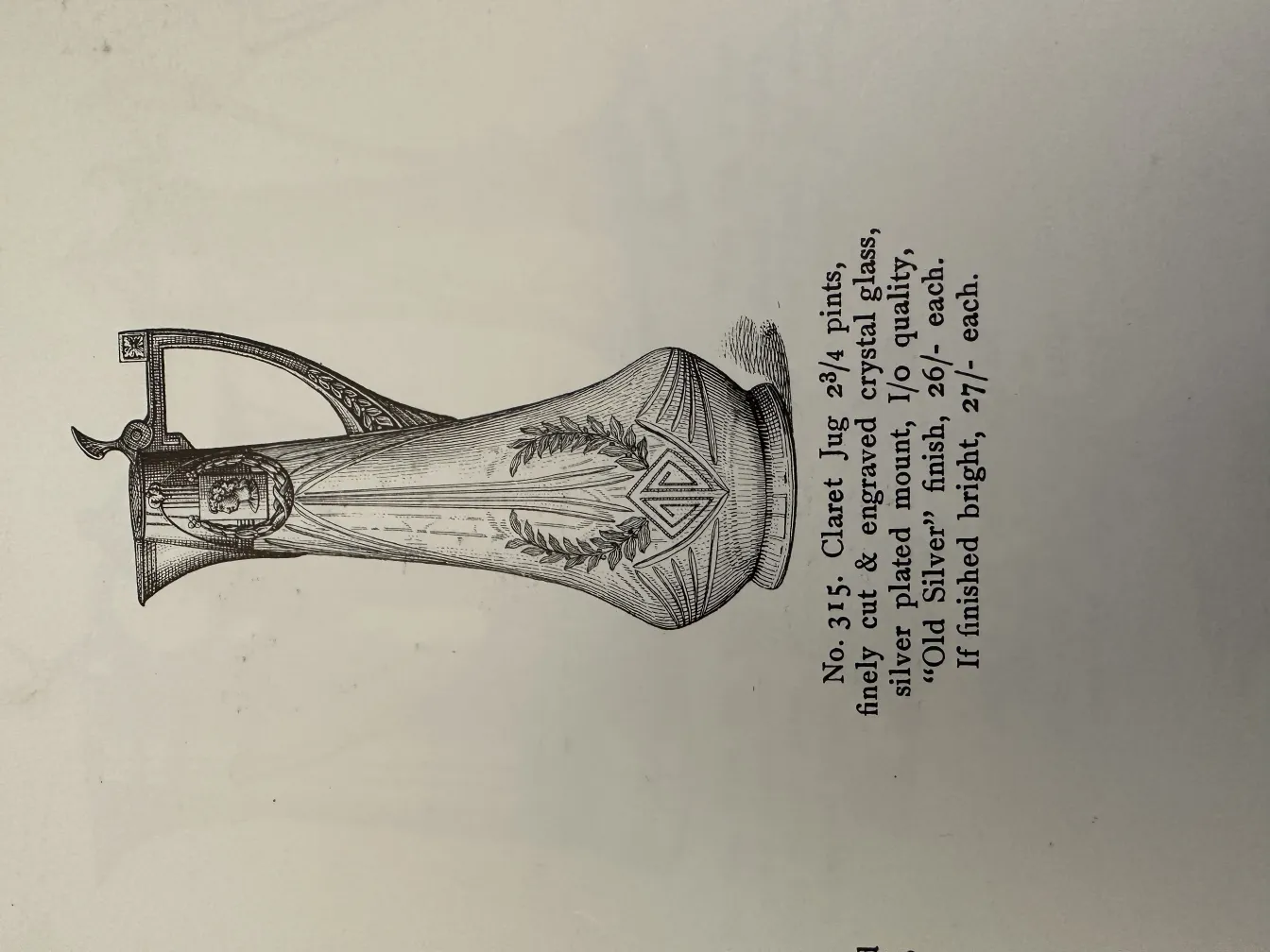 Ilustración de 2 jarras WMF con un diseño antiguo y elegante en un ambiente nostálgico.