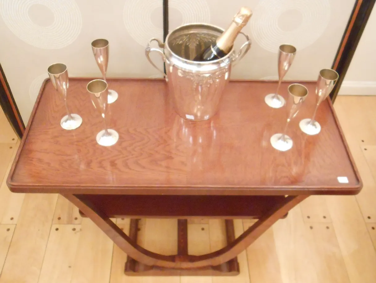 champagne cooler wmfd stylish design with champagne flutes