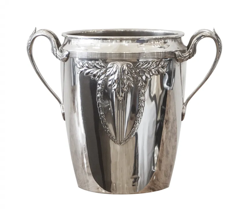antique champagne cooler wmfi with elegant handles and classic detail