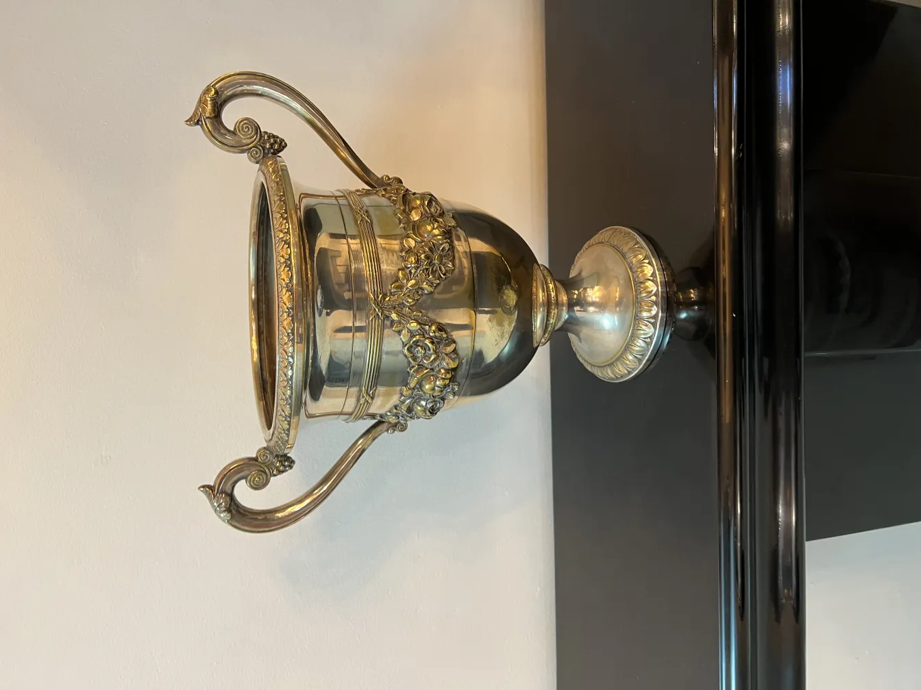 2 古いシャンパンクーラー wmf 縁に装飾的な装飾付き