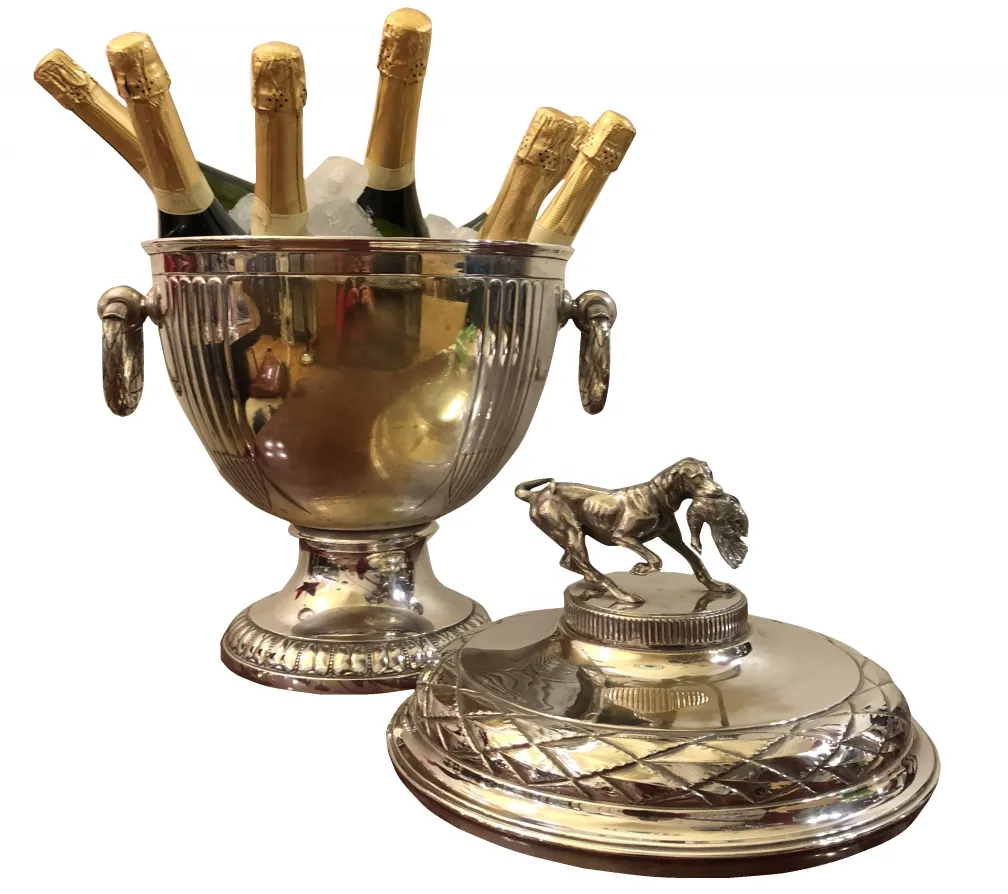 deux seaux à champagne WMF au design élégant et fin