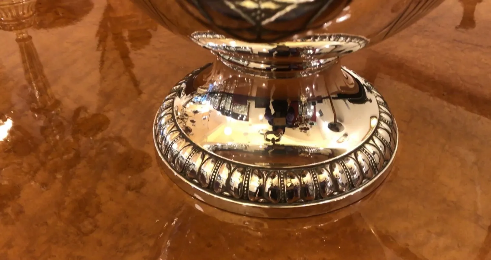 Antique WMF champagne coolers with a shiny and elegant design.