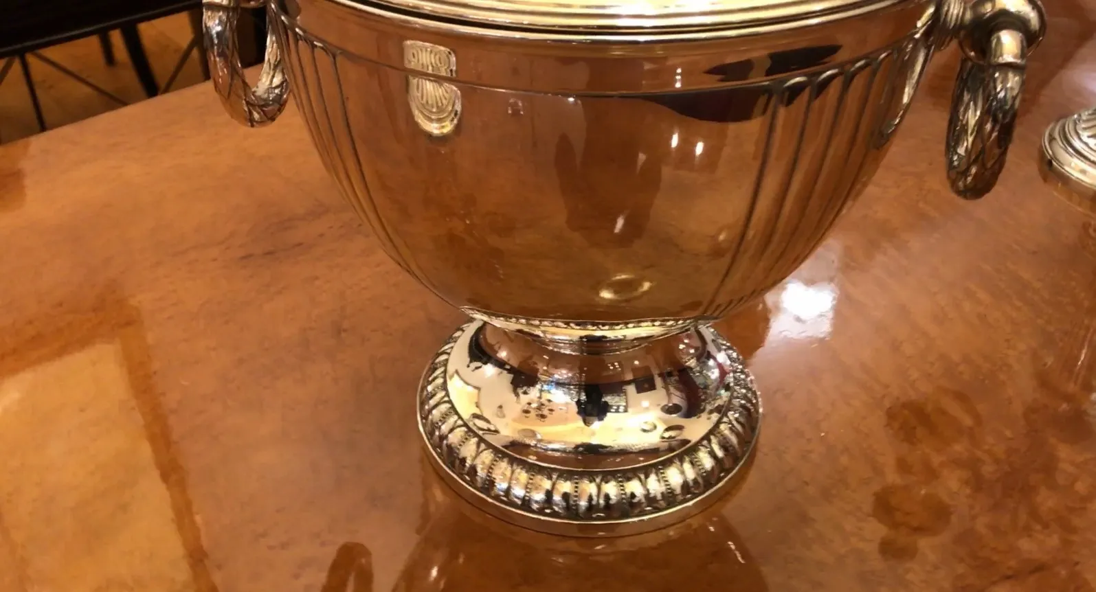Antique WMF champagne coolers with classic design and elegant details