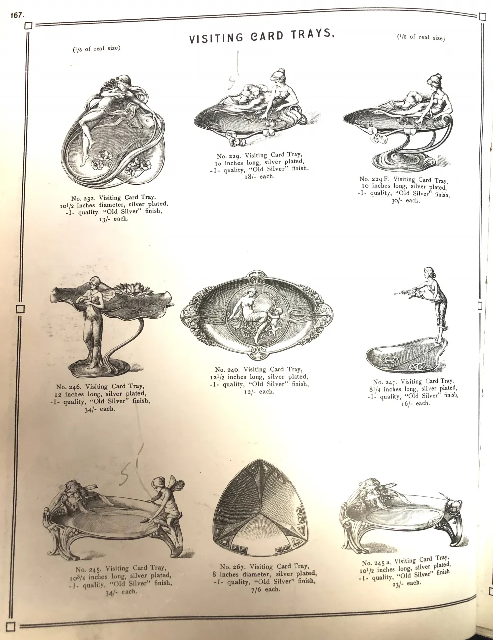 vassoio antico per carte con design elegante