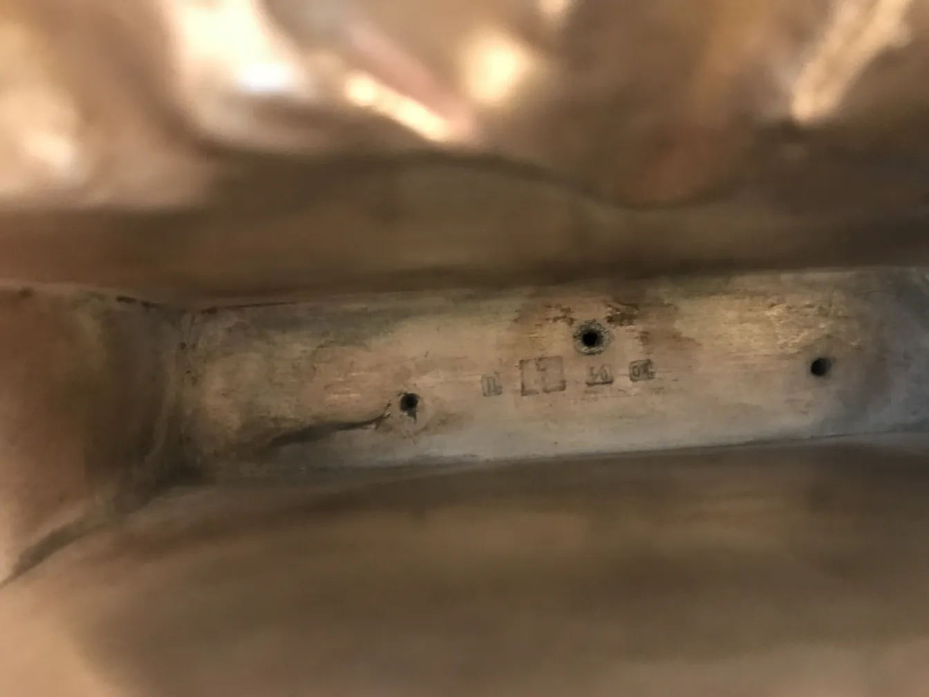 古董卡片托盘WMF，显示独特特点