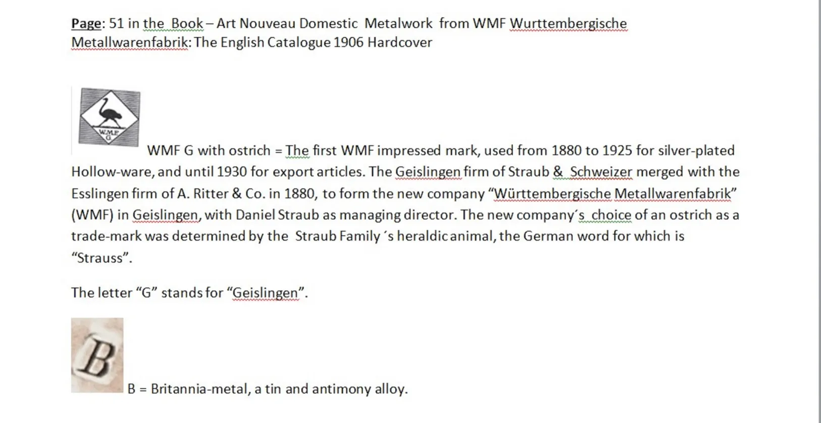 Antikes Kartenfach WMF mit klassischen und eleganten Details.