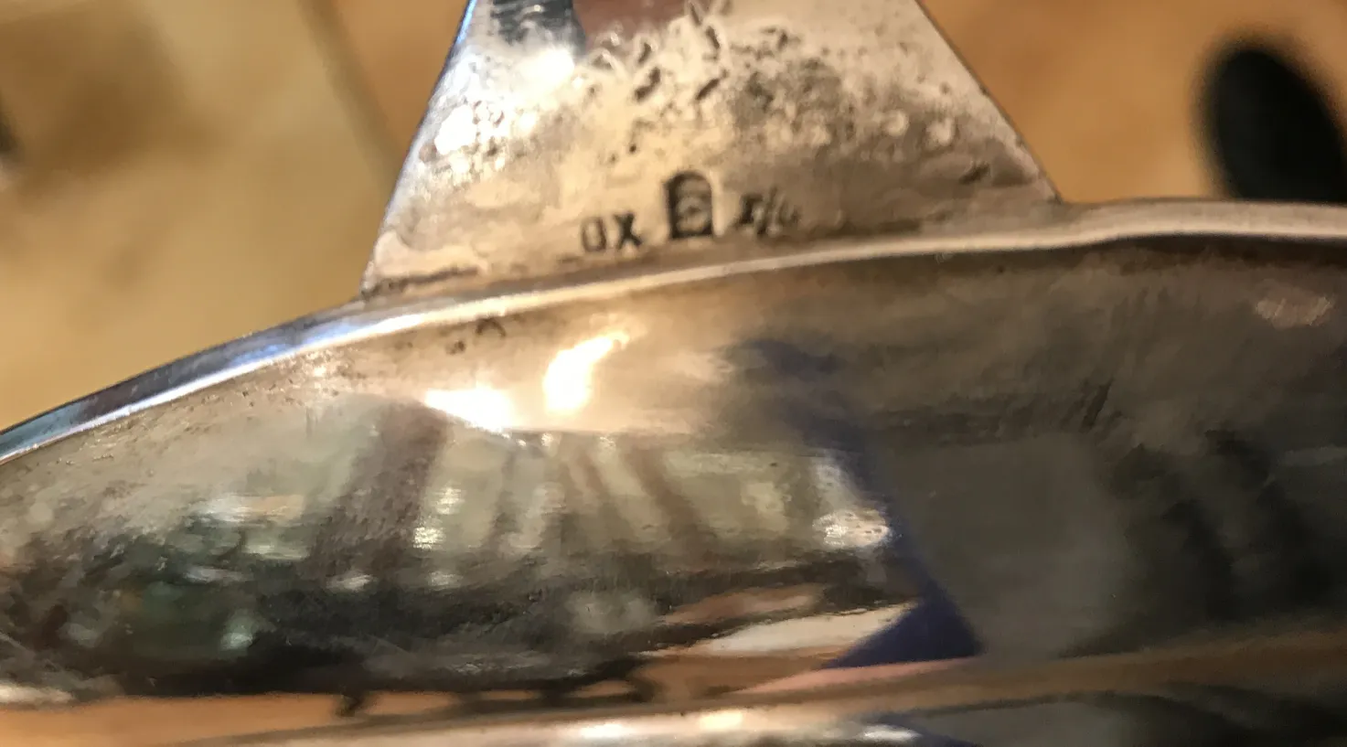 古董卡片托盘 WMF，具有独特特点