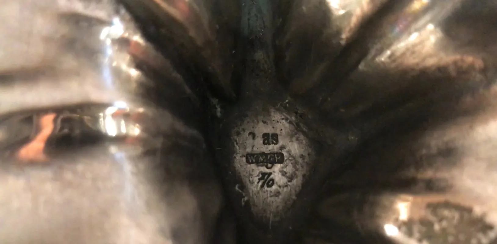 앤티크 편지 트레이 WMF, 우아한 디자인