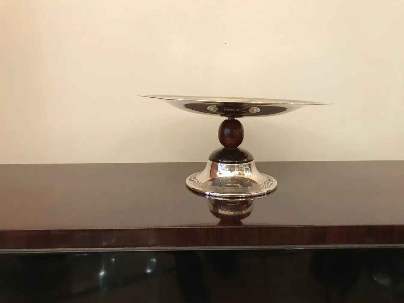 antique card tray WMF displayed on a neutral background