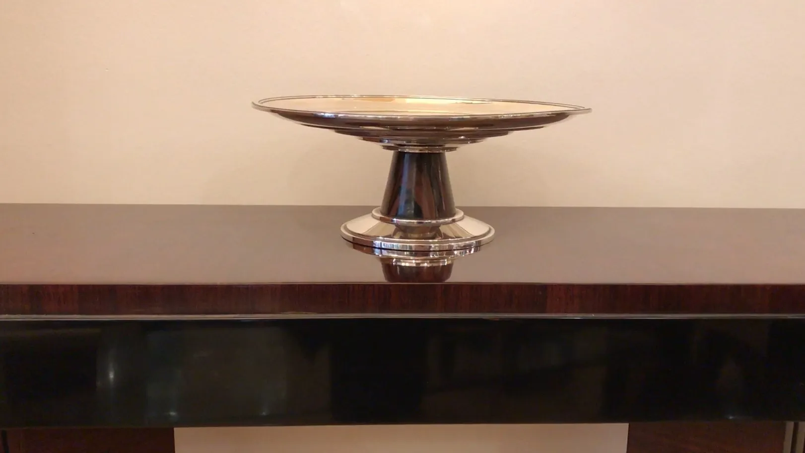 vassoi per carte antichi WMF con base decorativa