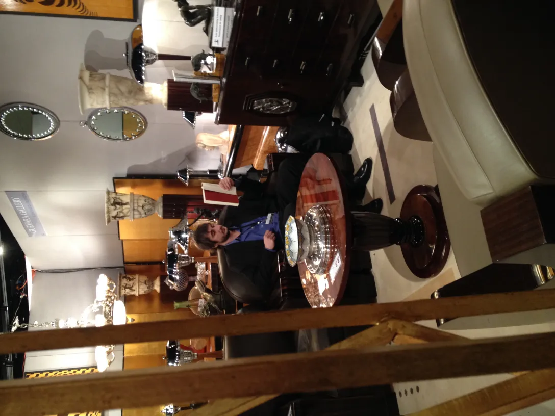 2 antique armchairs in an elegant decorative setting