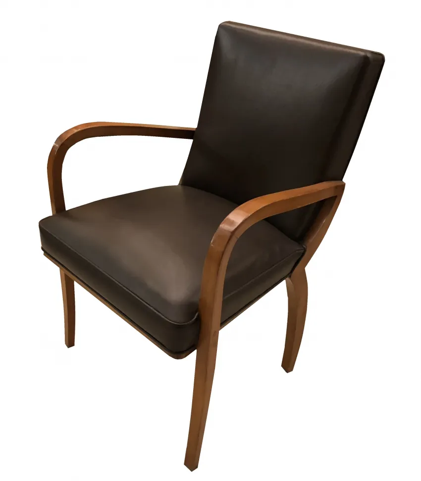 antique desk chair with arms in an elegant setting