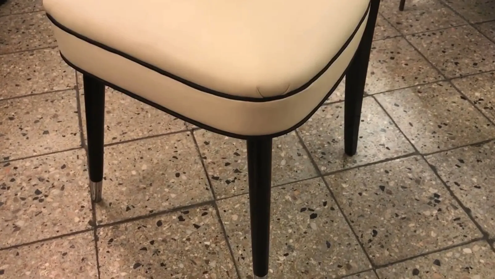 elegant design of 10 antique chairs with slim legs