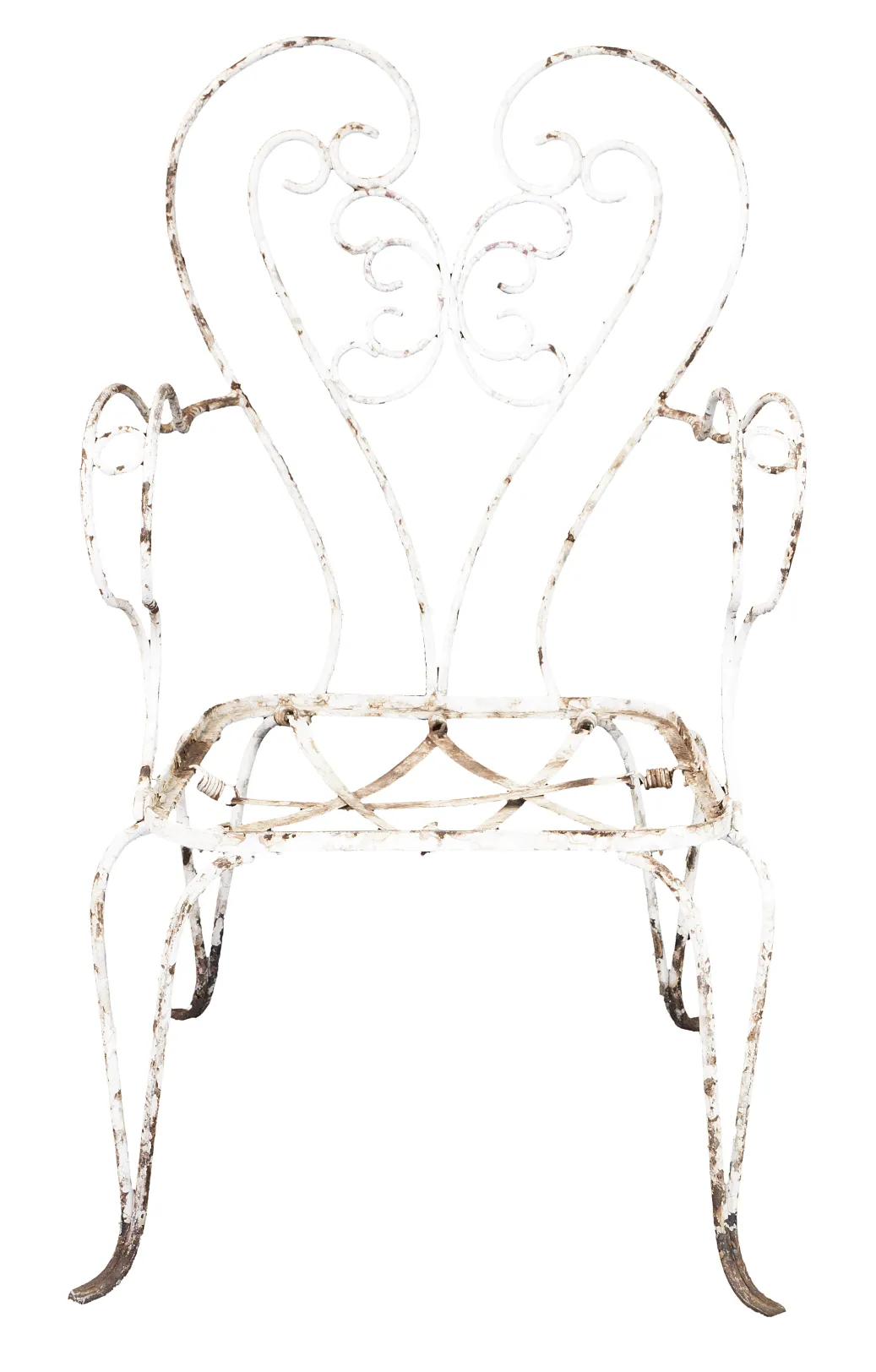 fauteuils de jardin anciens avec un design élégant et classique, dans un cadre accueillant