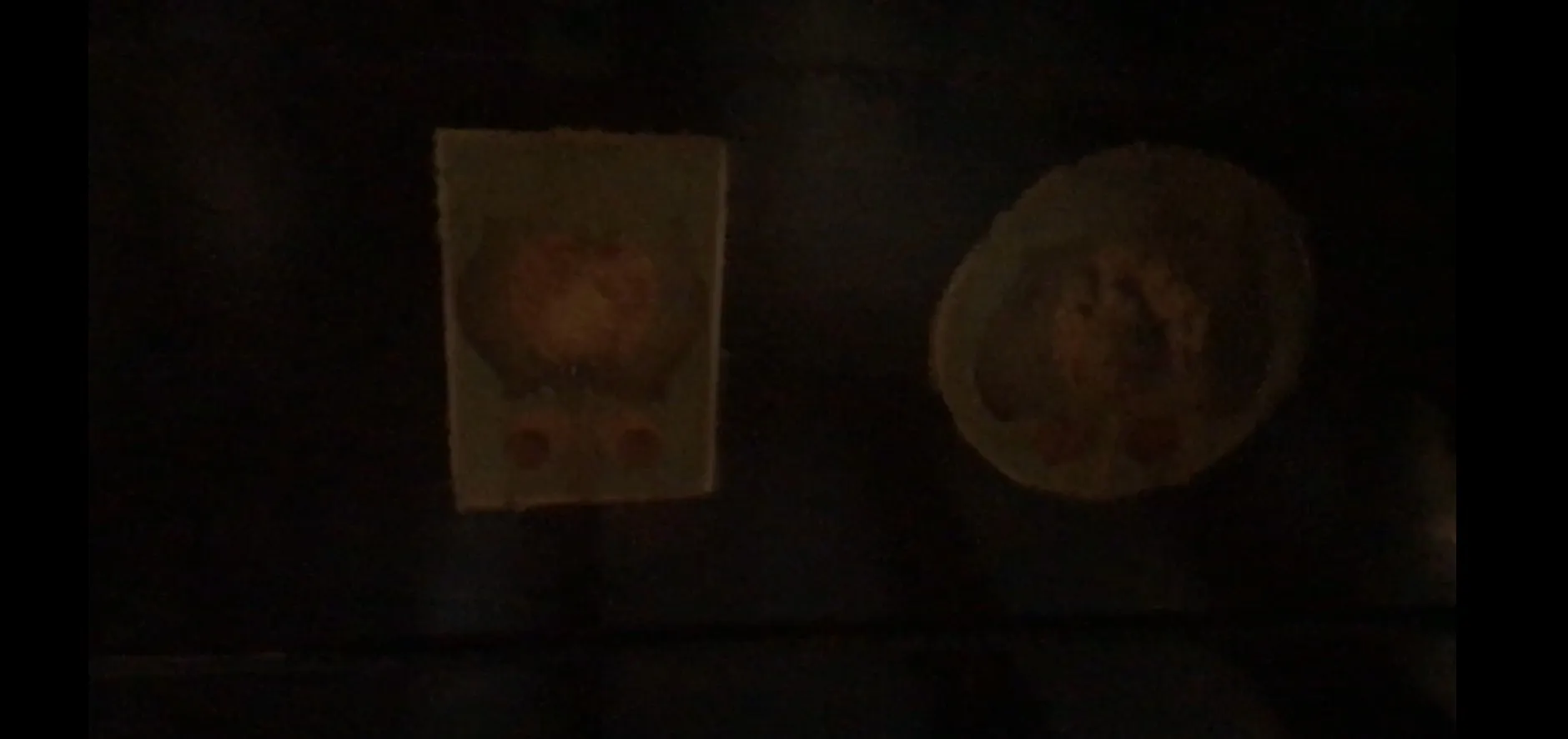 antique decorative coat rack in a dark background