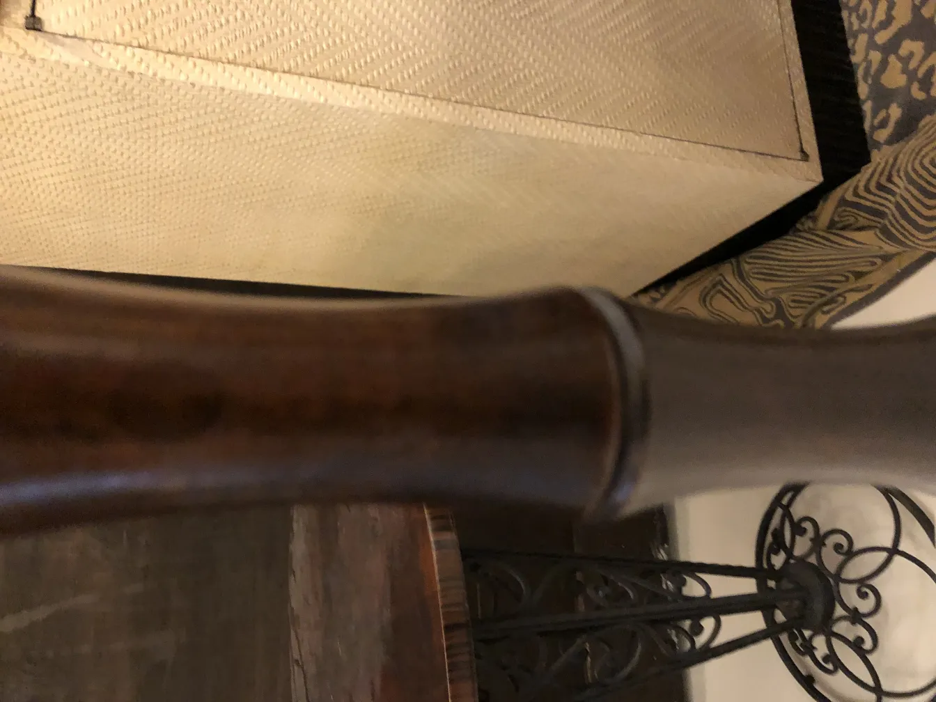 two antique decorative table lamps in a classic setting