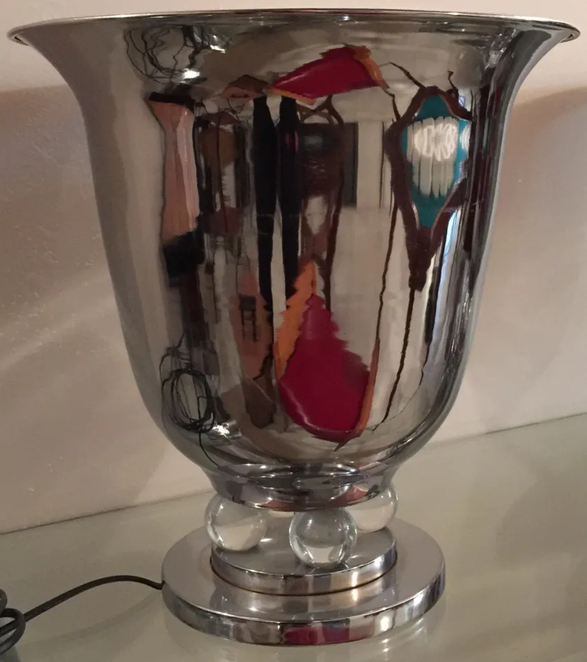 2 lampade da tavolo antiche con design elegante