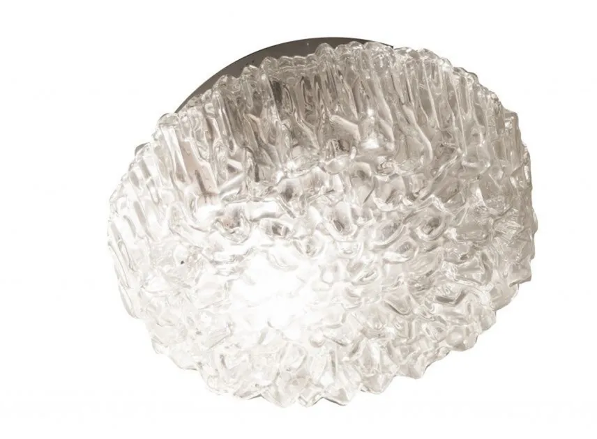 plafon antigo com design texturizado redondo