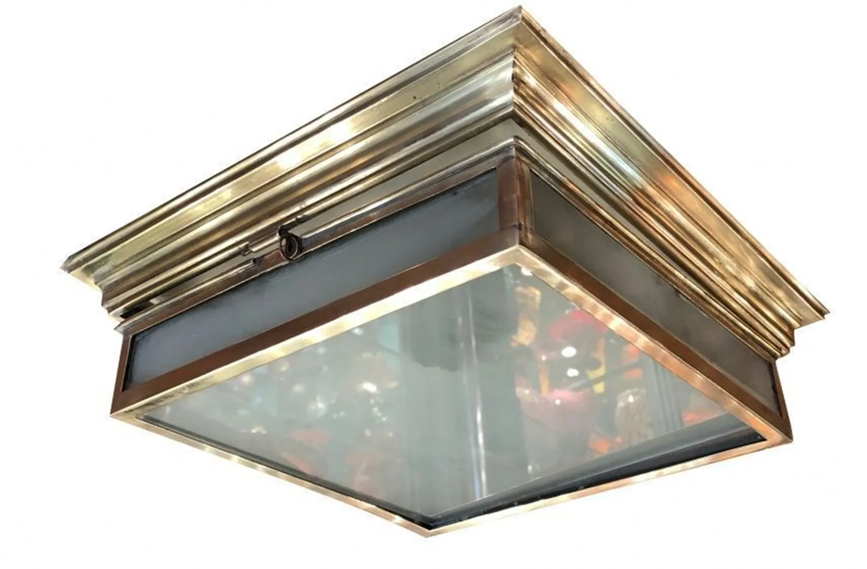 2 luzes de teto antigas com design elegante