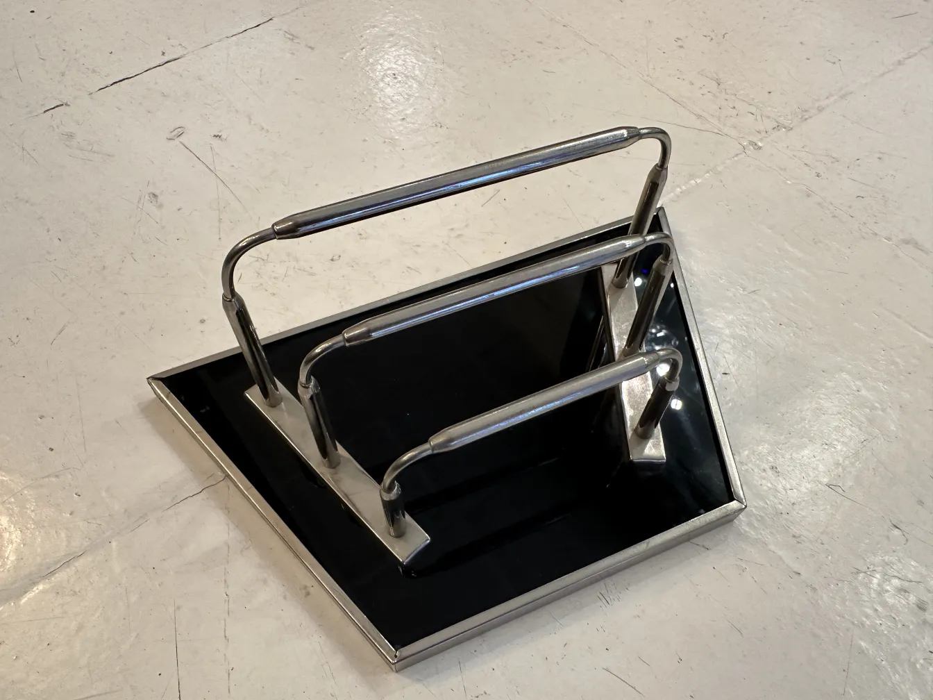 ancien plateau de cartes WMF avec design élégant