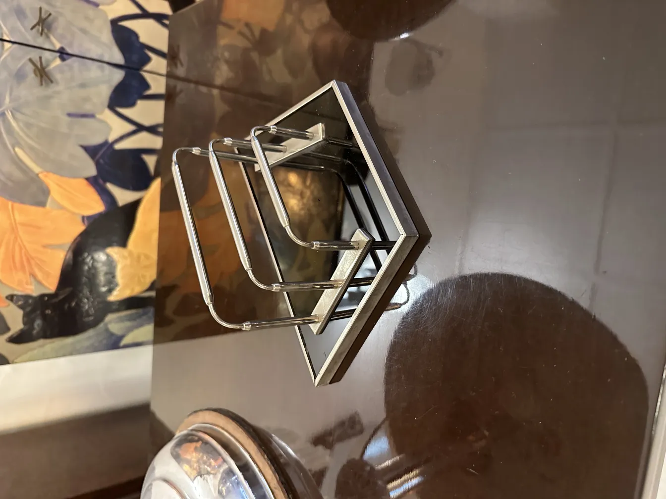 plateaux de carte ancien wmf avec un design élégant sur fond clair