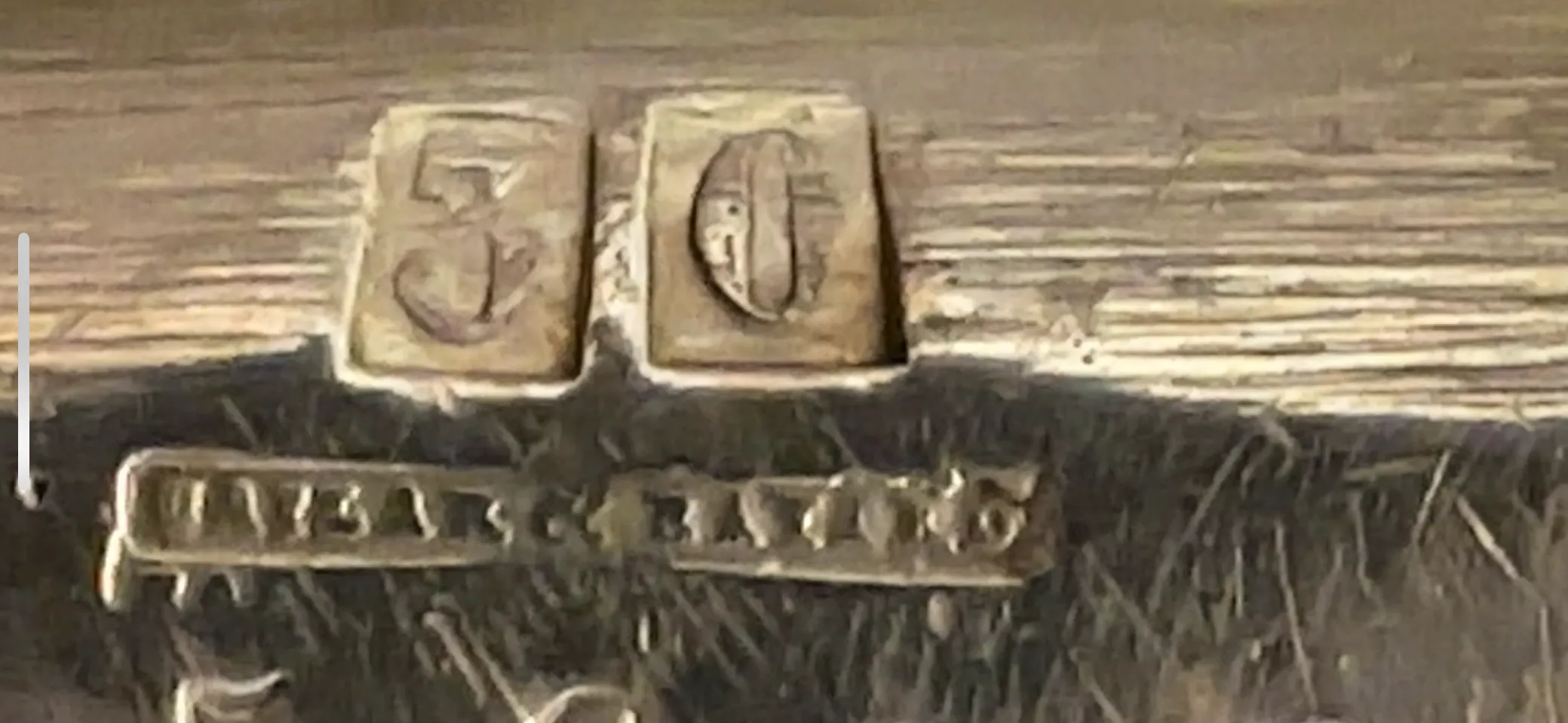 Antique pastry plate with unique decorative details.