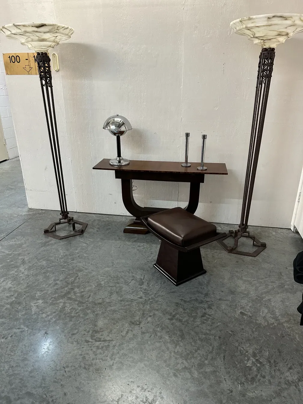 Two antique candlesticks with detailed design, elegant home