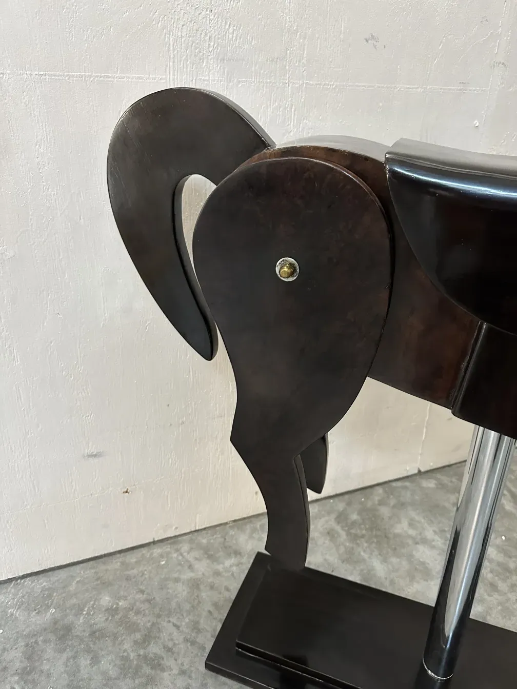 two antique horses in elegant and detailed design