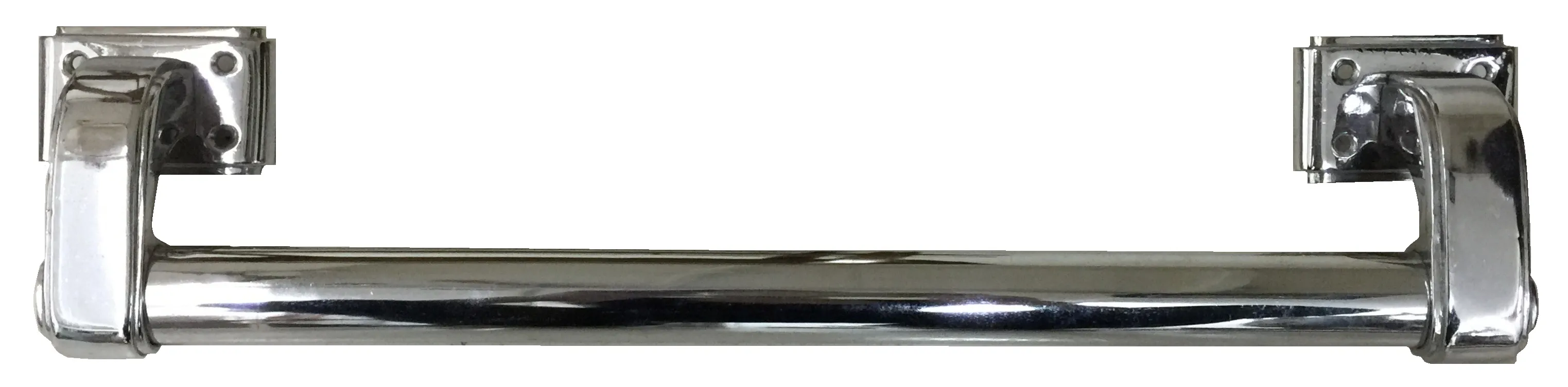 antiker glänzender Türgriff mit dekorativen Details