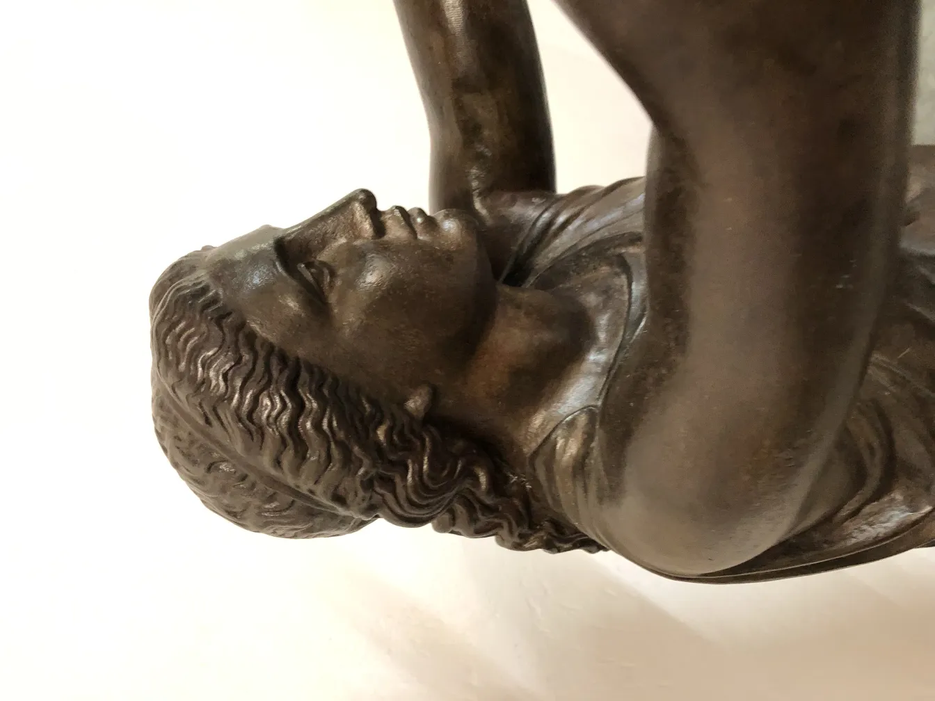 Antique sculpture by Val D´Osne with intricate bronze details