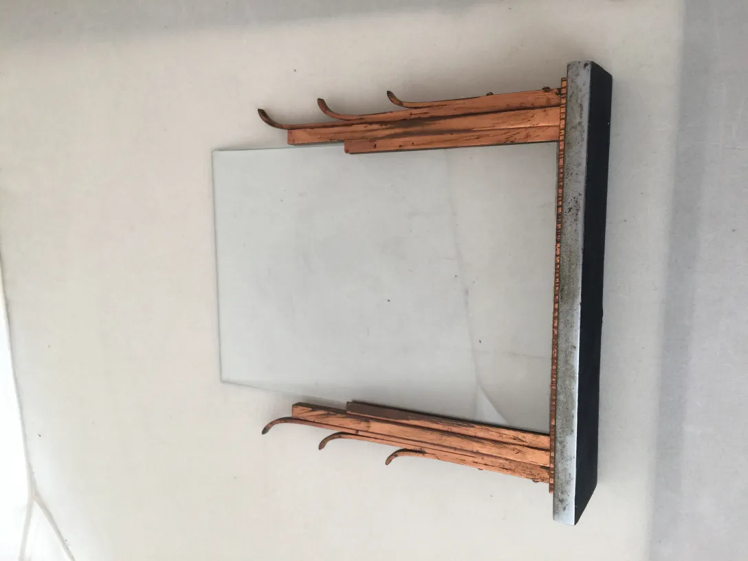 Antique decorative picture frame with unique details